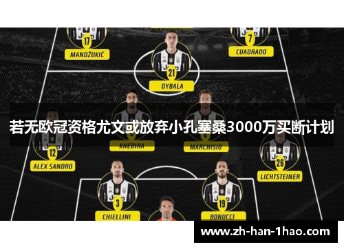 若无欧冠资格尤文或放弃小孔塞桑3000万买断计划