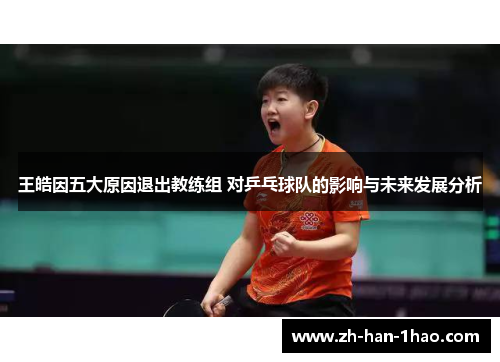 王皓因五大原因退出教练组 对乒乓球队的影响与未来发展分析