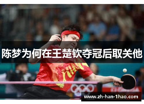 陈梦为何在王楚钦夺冠后取关他 陈梦为何在王楚钦夺冠后取关他